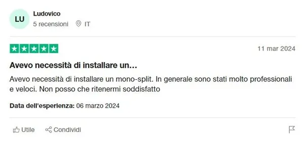 recensione Installazione Garantita