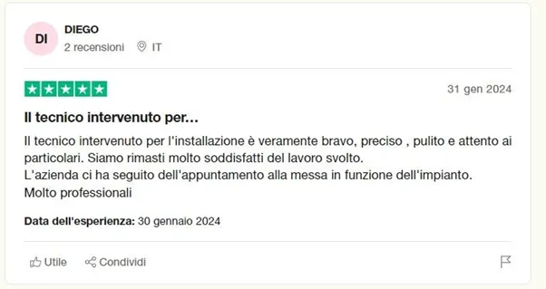 recensione Installazione Garantita